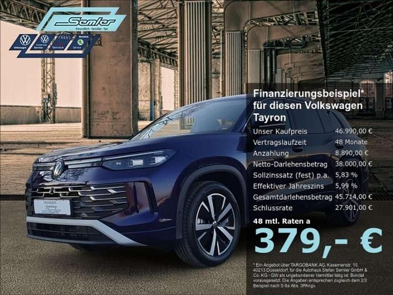 Violett Gebraucht 2025 VW Tayron Elegance SUV | 46.990 € (Etwas zu teuer) - Bild 1/4