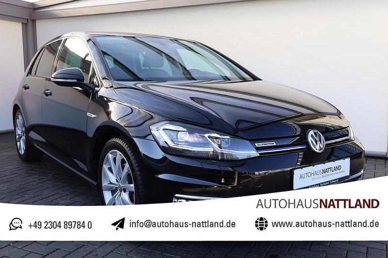 Gebraucht VW Golf VII Highline 131 PS (96 kW) 2019 Schwarz Limousine