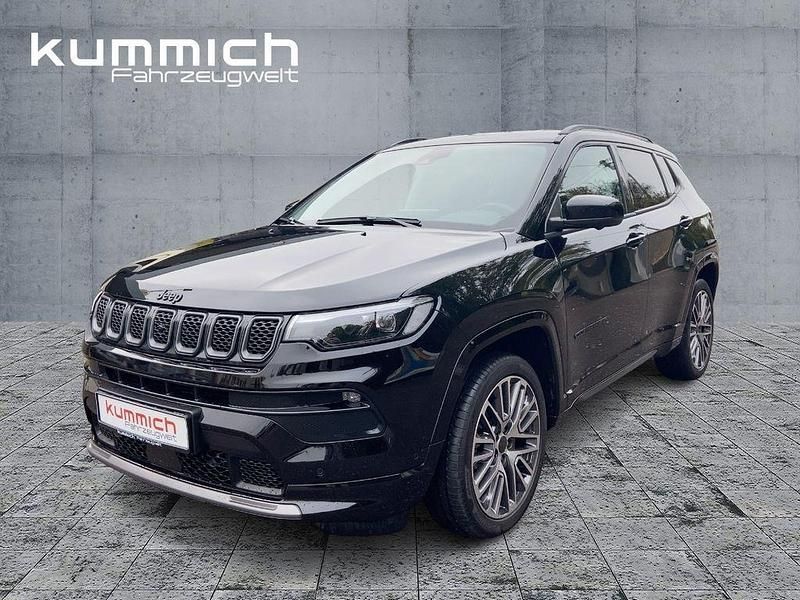 Schwarz Gebraucht 2024 Jeep Compass Summit SUV | 32.990 € (Teuer) - Bild 1/4