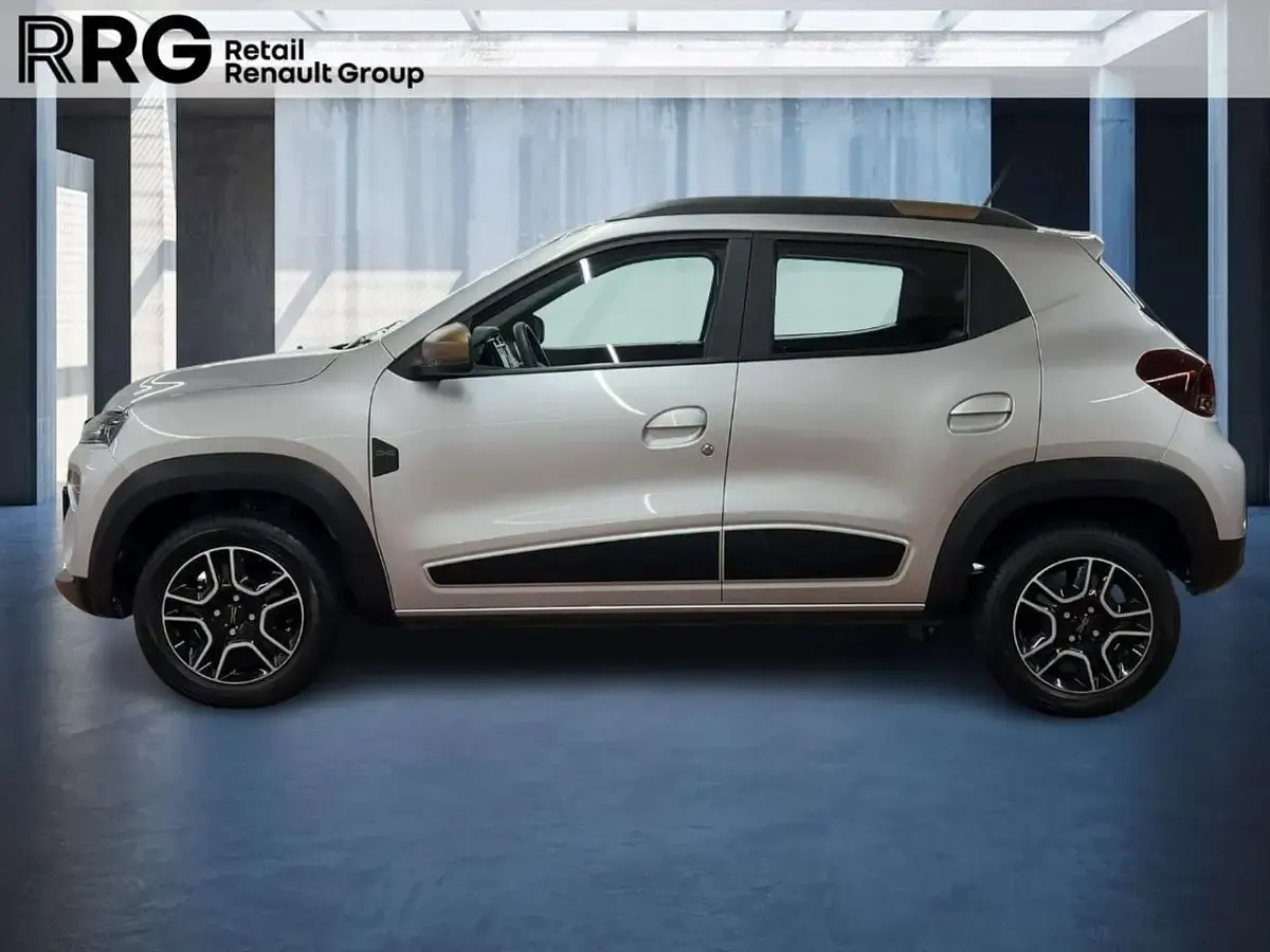 Gebraucht Dacia Spring Extreme 47 kW (65 PS) 2024 Diamant silber Kleinwagen