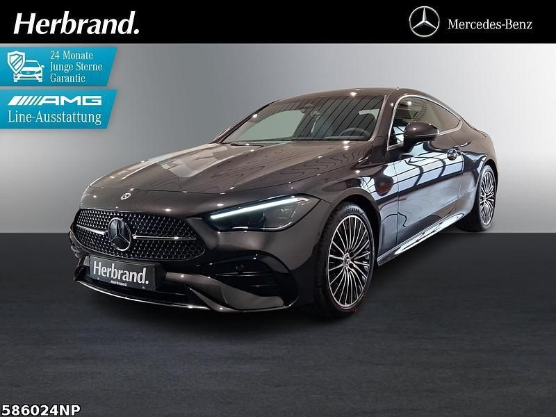 Metalliclack graphitgrau Gebraucht 2024 Mercedes CLE200 AMG Coupé | 52.990 € (Fairer Preis) - Bild 1/4