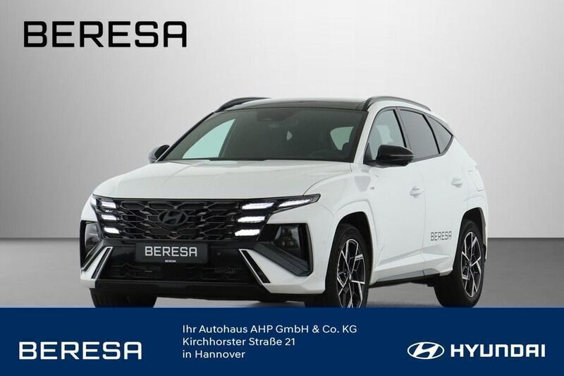 Atlas white Neu 2025 Hyundai Tucson N Line SUV | 43.990 € (Teuer) - Bild 1/4