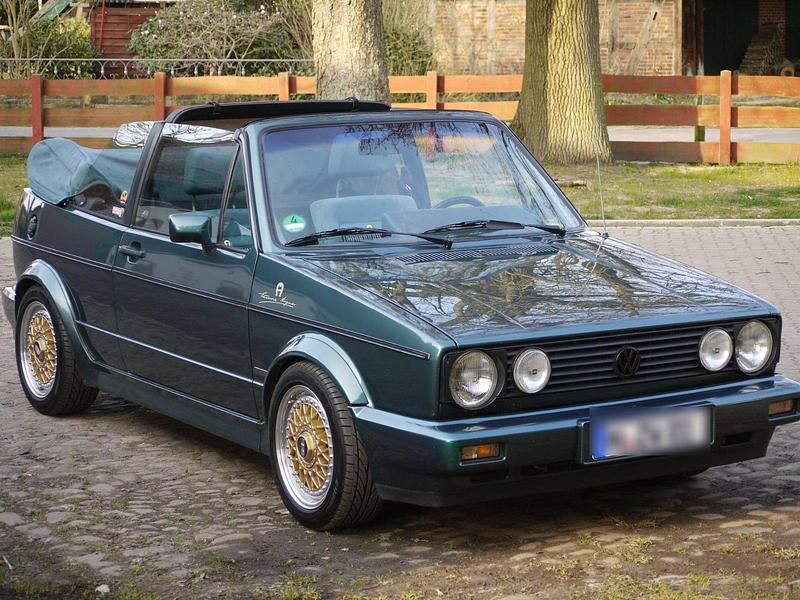 Gebraucht VW Golf Cabriolet 98 PS (72 kW) 1990 Grün Cabrio