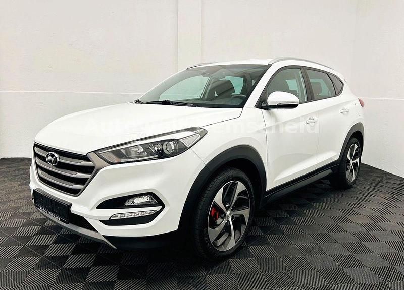 Weiß Gebraucht 2017 Hyundai Tucson Advantage SUV | 16.999 € (Fairer Preis) - Bild 1/4