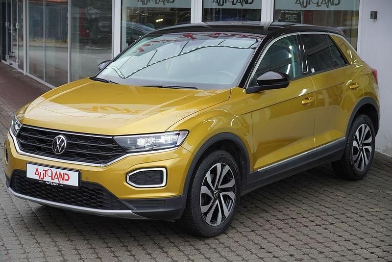 Gebraucht VW T-Roc Active 150 PS (110 kW) 2021 Kurkumagelb metallic SUV