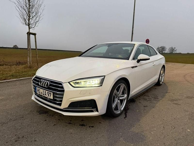 Second-hand Audi A5 S-Line 252 CP (185 kW) 2017 Alb Coupe