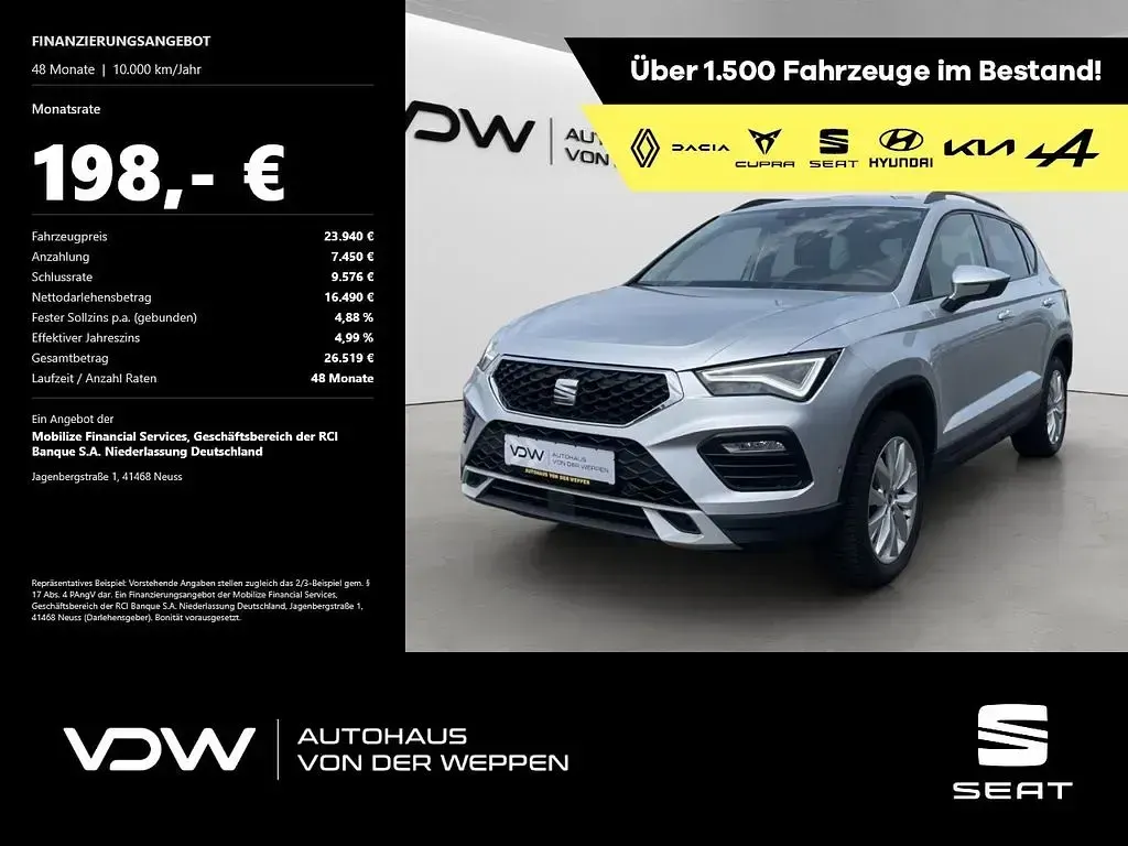 Gebraucht Seat Ateca Beats 150 PS (110 kW) 2022 SUV