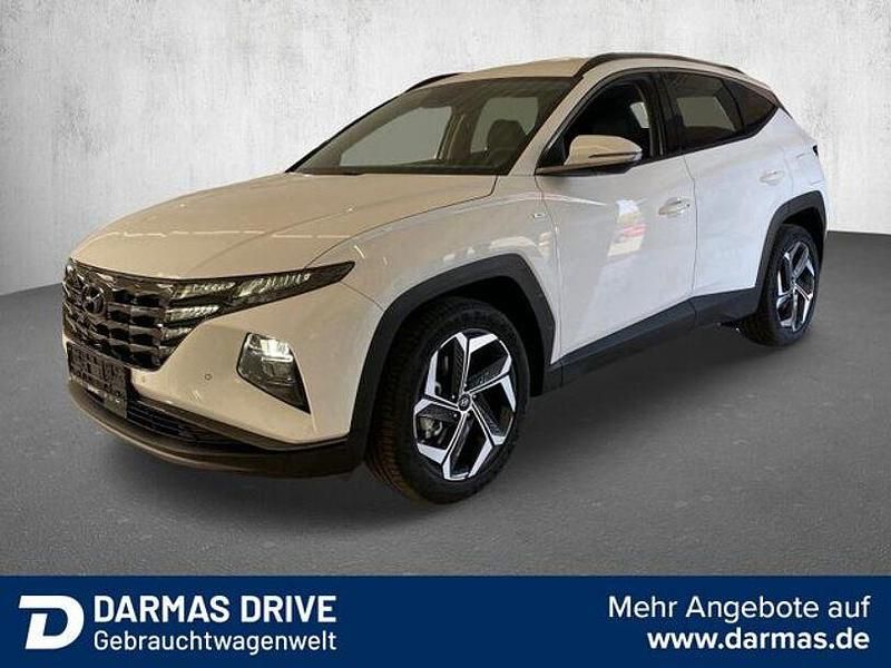 Polar white Gebraucht 2021 Hyundai Tucson Turbo SUV | 24.490 € (Fairer Preis) - Bild 1/4
