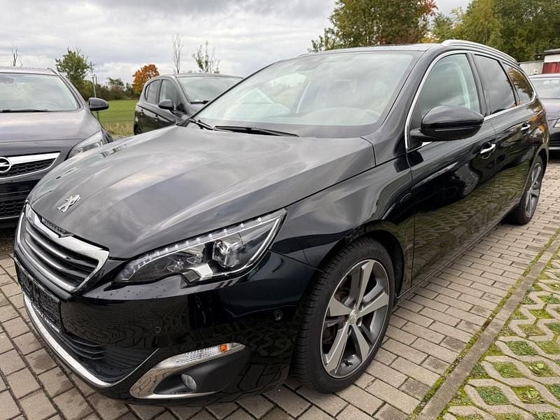 Schwarz Gebraucht 2014 Peugeot 308 Kombi | 6.600 € (Superpreis) - Bild 1/4