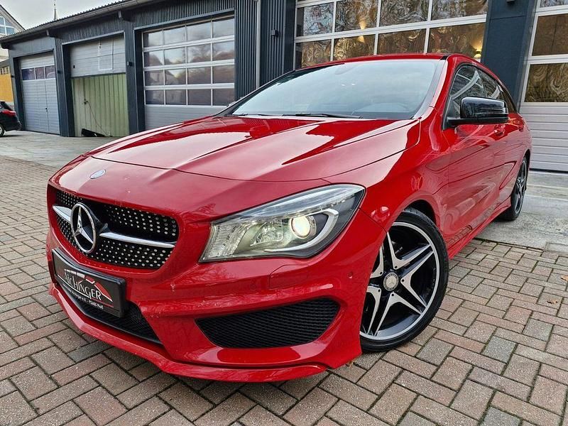 Rot Gebraucht 2015 Mercedes CLA220 Shooting Brake Kombi | 14.999 € (Fairer Preis) - Bild 1/4