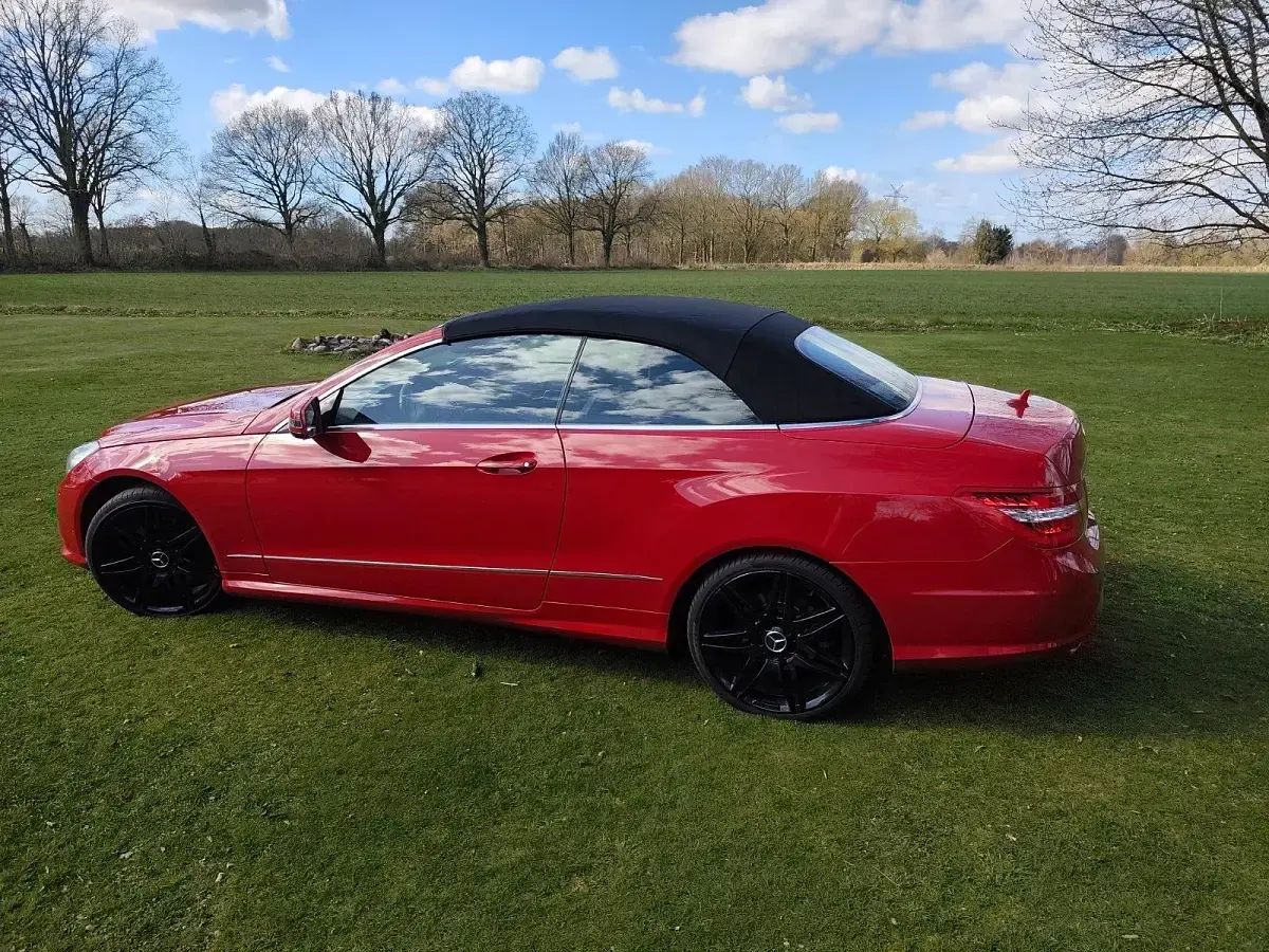 Occasion Mercedes E350 AMG line 231 ch (169 kW) 2011 Rouge Cabriolet