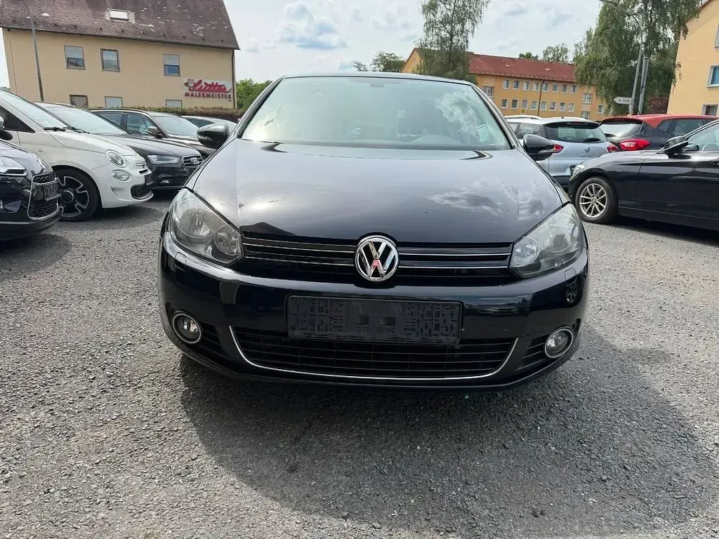 Gebraucht VW Golf VI Style 122 PS (89 kW) 2011 Schwarz Kleinwagen