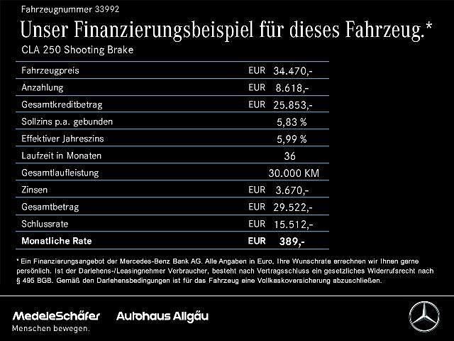 Gebraucht 2021 Mercedes CLA250 Shooting Brake Kombi | 34.470 € (Fairer Preis) - Bild 1/2