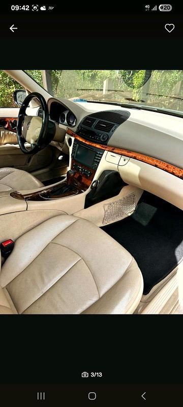 Gebraucht Mercedes E500 AMG 306 PS (225 kW) 2003 Schwarz Limousine