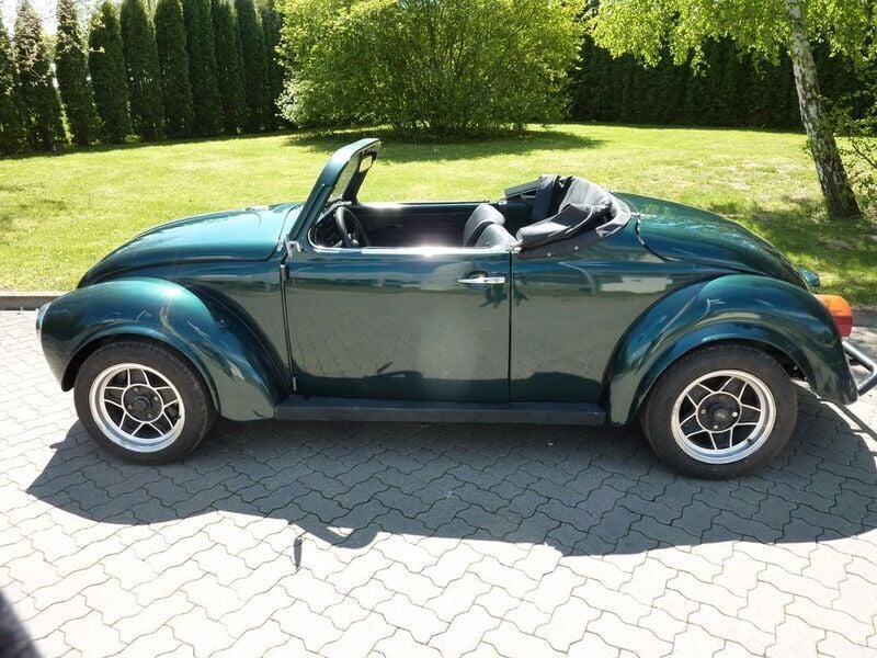 Grün metallic Gebraucht 1972 VW Käfer Cabrio | 7.995 € - Bild 1/4