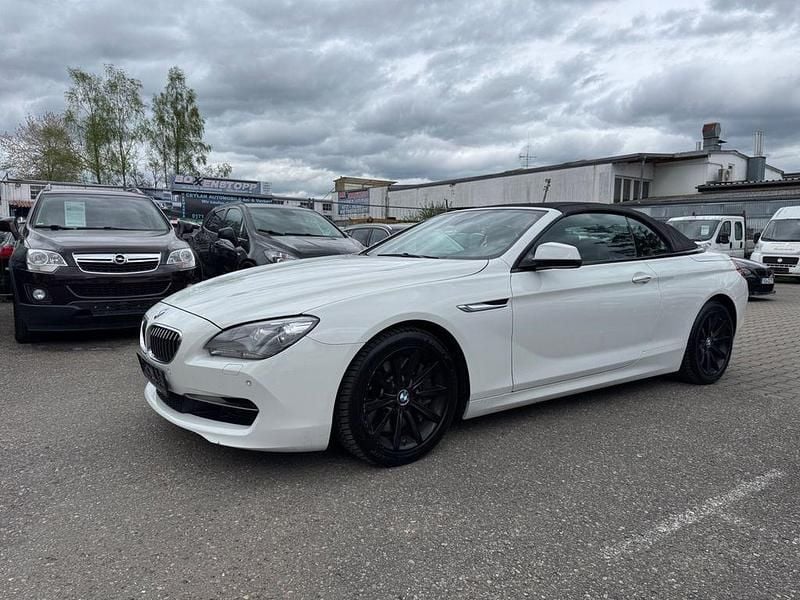 Weiß Gebraucht 2011 BMW 650 Cabriolet Shadowline Cabrio | 14.490 € - Bild 1/4