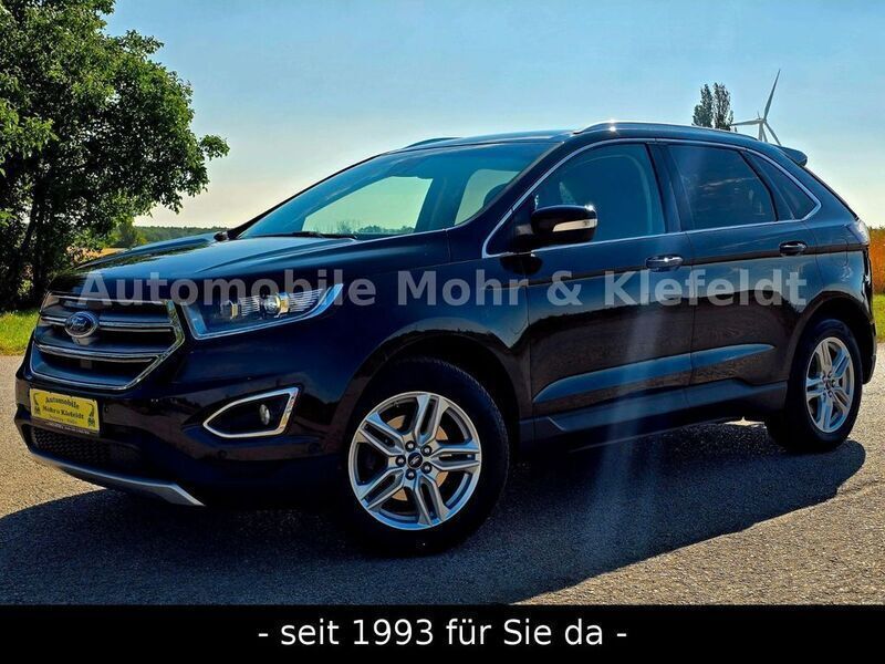 Schwarz Gebraucht 2016 Ford Edge Titanium SUV | 12.999 € (Fairer Preis) - Bild 1/4