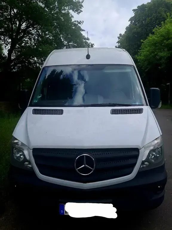 Gebraucht Mercedes Sprinter 163 PS (119 kW) 2018 Weiß Van