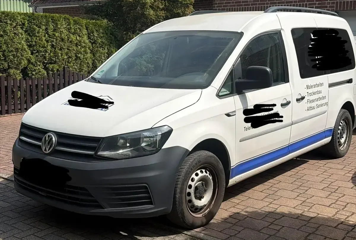 Usata VW Caddy 102 CV (75 kW) 2018 Bianco Monovolume