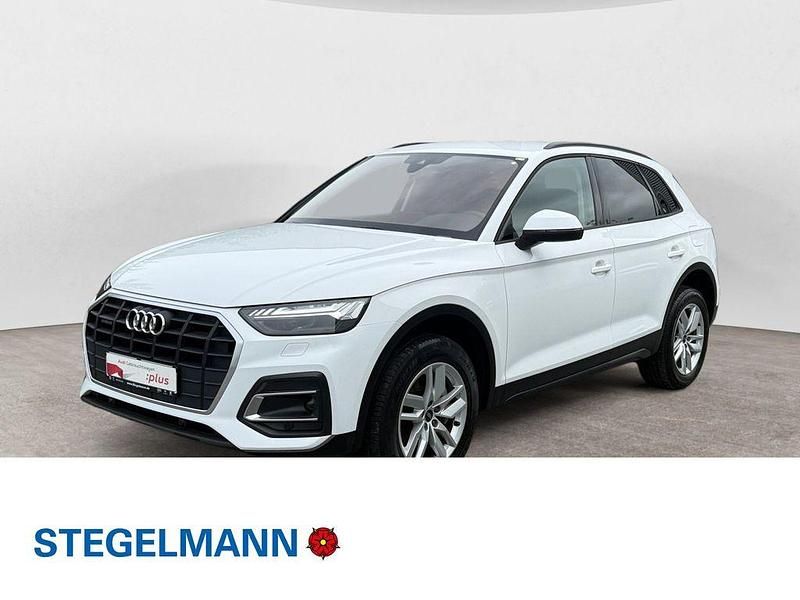 Ibisweiß Gebraucht 2021 Audi Q5 SUV | 30.998 € (Guter Preis) - Bild 1/4