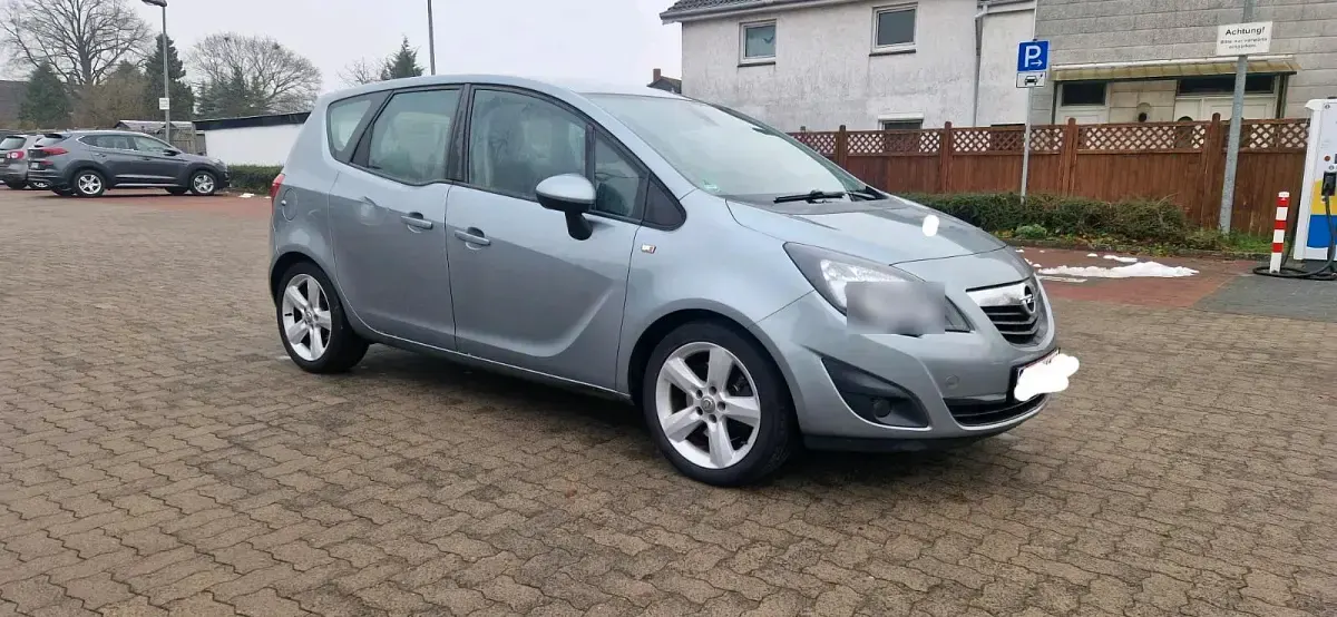 Gebraucht Opel Meriva 101 PS (74 kW) 2010 Grau Van / Kleinbus