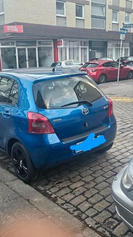 Gebraucht Toyota Yaris 87 PS (63 kW) 2007 Blau Kleinwagen