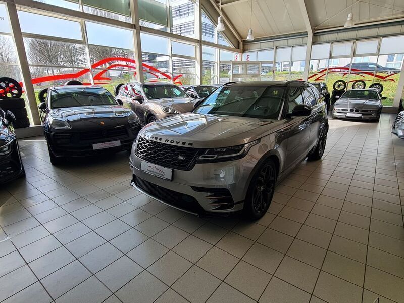 Silber Gebraucht 2020 Land Rover Range Rover Velar R-Dynamic SUV | 40.950 € (Etwas zu teuer) - Bild 1/4