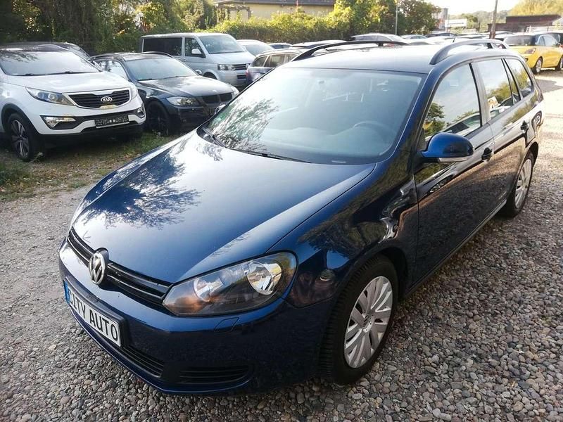 Blau Gebraucht 2012 VW Golf VII Kombi | 3.670 € (Guter Preis) - Bild 1/4