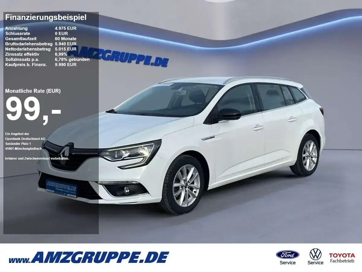 Gebraucht Renault Mégane GrandTour LIMITED 132 PS (97 kW) 2017 Kombi