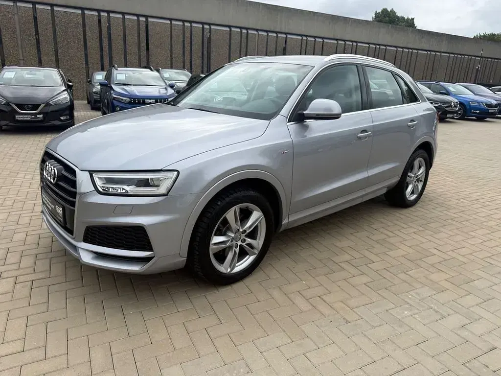 Gebraucht Audi Q3 Design 150 PS (110 kW) 2017 Silber SUV