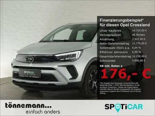 Gebraucht Opel Crossland Elegance 110 PS (80 kW) 2023 SUV
