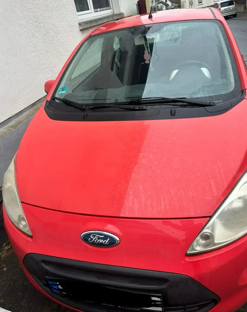 Second-hand Ford Ka 69 CP (50 kW) 2009 Roșu Hatchback