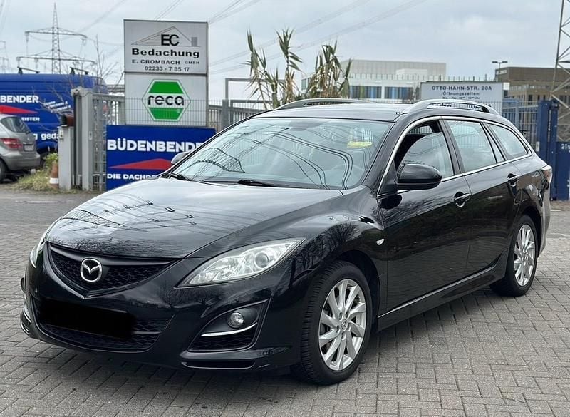Schwarz Gebraucht 2011 Mazda 6 Sports-Line Kombi | 2.750 € (Superpreis) - Bild 1/4