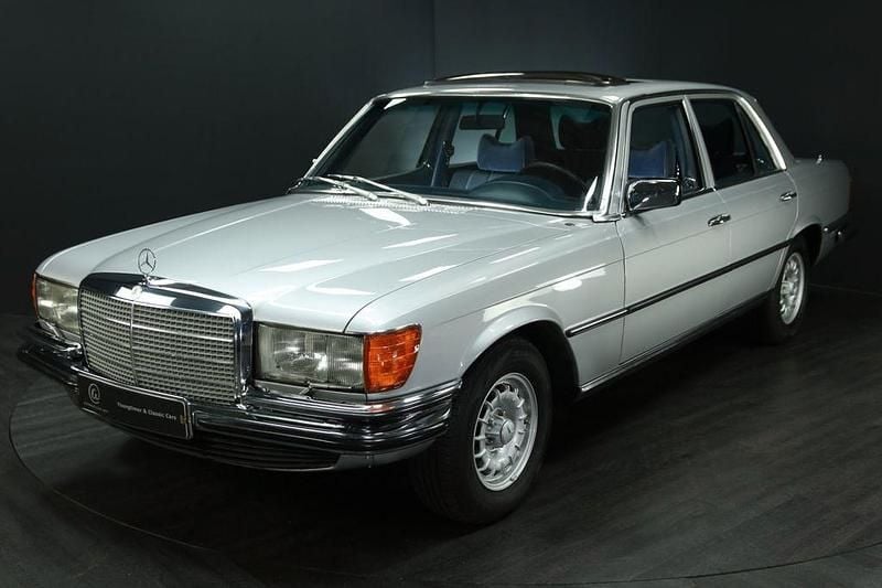 Silber Gebraucht 1977 Mercedes 280 SE Limousine | 17.900 € - Bild 1/4