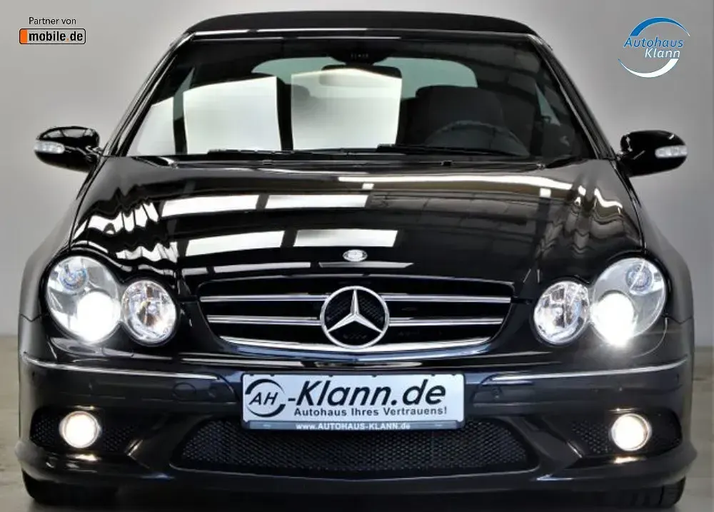Gebraucht Mercedes CLK55 AMG AMG 367 PS (269 kW) 2009 Schwarz Cabrio
