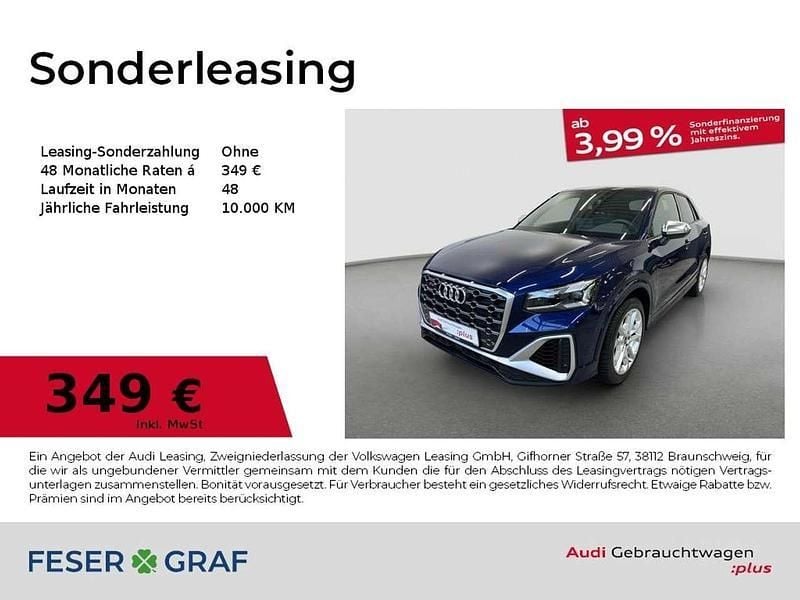 Navarrablau metallic Gebraucht 2024 Audi SQ2 Comfort SUV | 38.980 € (Guter Preis) - Bild 1/2