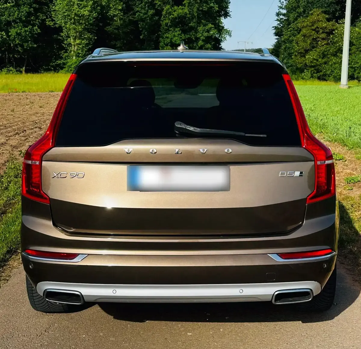 Gebraucht Volvo XC90 Inscription 224 PS (164 kW) 2015 Braun SUV