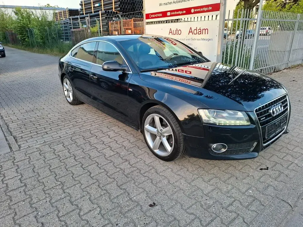 Gebraucht Audi A5 Sportback S-Line 239 PS (175 kW) 2011 Schwarz Kleinwagen