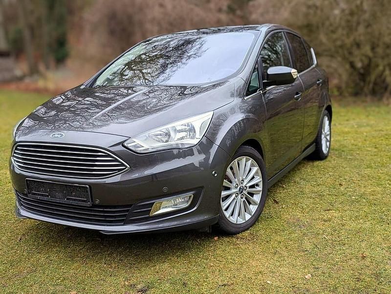 Gebraucht Ford C-MAX Titanium 125 PS (91 kW) 2015 Grau Van / Kleinbus