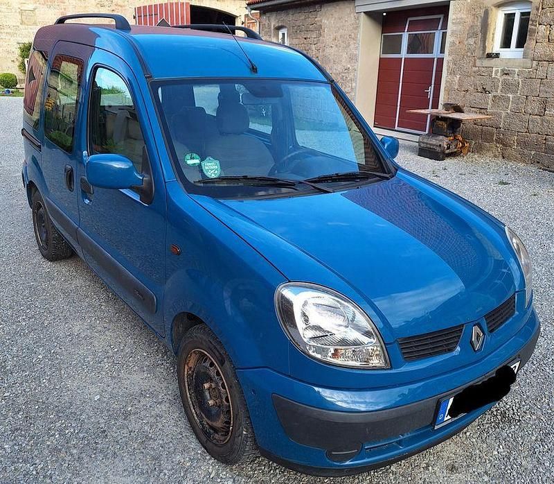 Blau Gebraucht 2004 Renault Kangoo Expression Van / Kleinbus | 1.400 € (Superpreis) - Bild 1/4