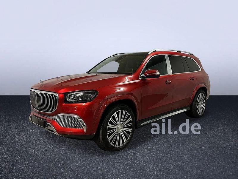 Hyazinthrot metalliclack Gebraucht 2021 Mercedes GLS600 Maybach SUV | 143.830 € (Fairer Preis) - Bild 1/4