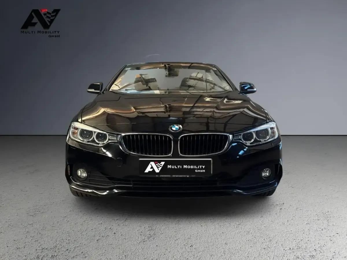 Gebraucht BMW 420 Cabriolet Advantage 184 PS (135 kW) 2017 Schwarz Cabrio