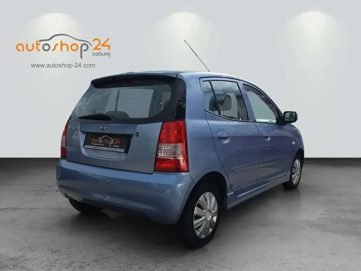 Gebraucht Kia Picanto EX 65 PS (47 kW) 2007 Diamantblau met. Kleinwagen