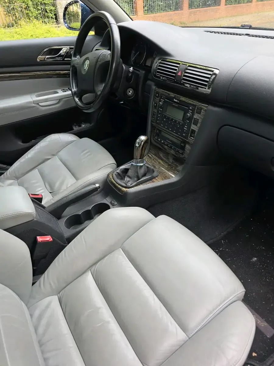 Brugt Skoda Superb 140 HK (102 kW) 2008 Blå Sedan