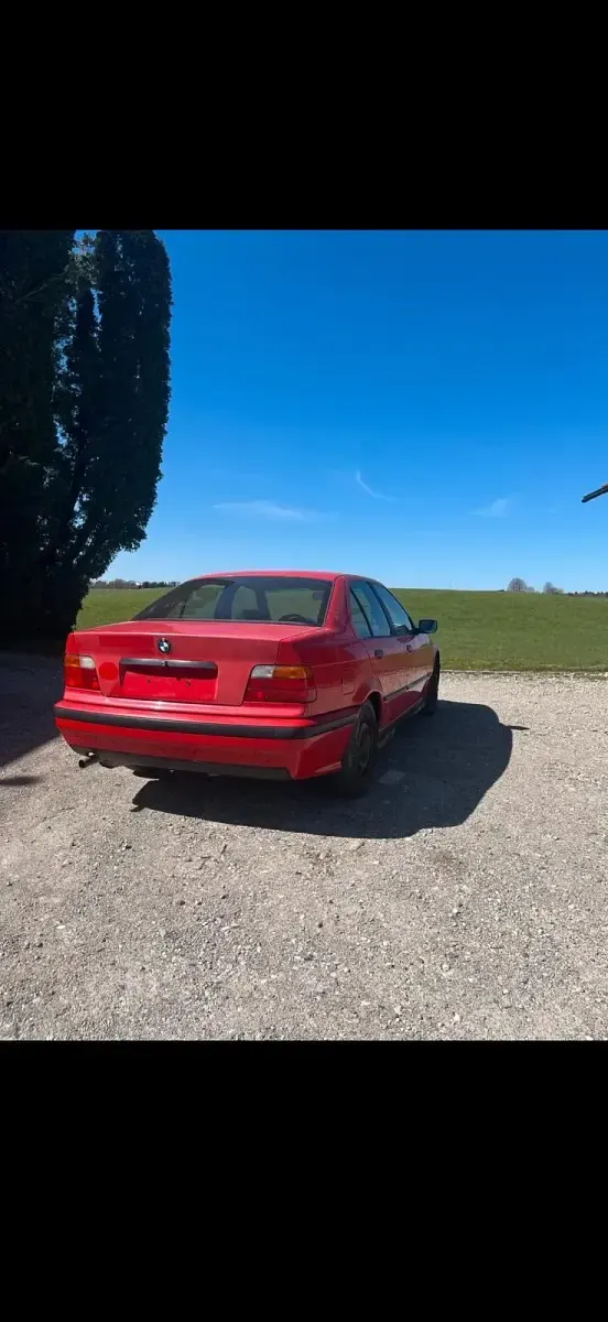 Gebraucht BMW 316 102 PS (75 kW) 1993 Rot Limousine