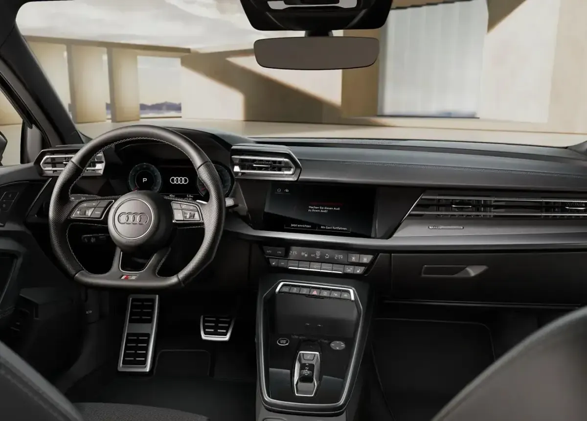 Neu Audi A3 S-Line 204 PS (150 kW) 2026 Mythosschwarz metallic Limousine