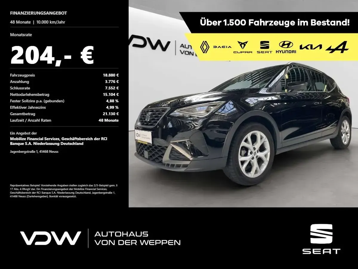 Gebraucht Seat Arona FR 110 PS (80 kW) 2023 SUV