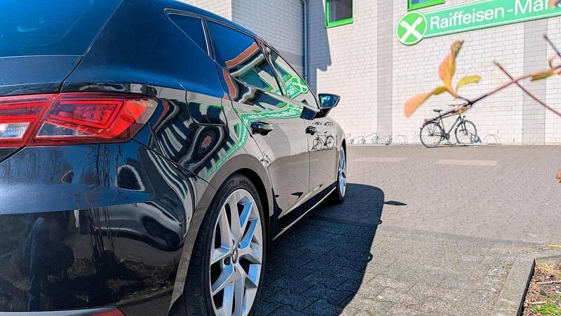 Gebraucht Seat Leon FR 184 PS (135 kW) 2013 Schwarz Limousine