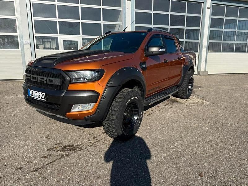 Gebraucht Ford Ranger Wildtrack 200 PS (147 kW) 2017 Orange Pickup