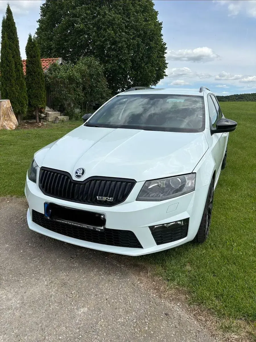 Gebraucht Skoda Octavia RS 184 PS (135 kW) 2016 Weiß Kombi